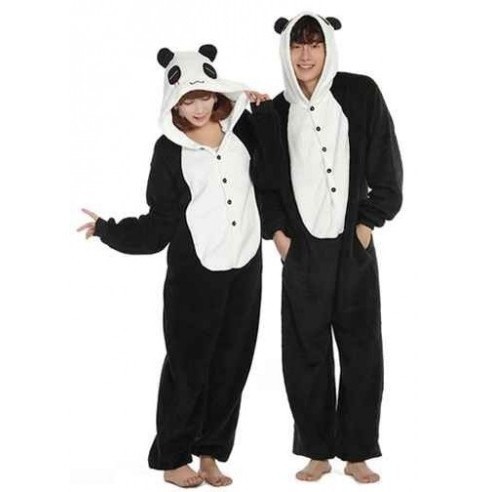 ✨LARIS✨ -BAJU ONESIE PANDA BERUANG PIYAMA KOSTUM COSPLAY - M DEWASA