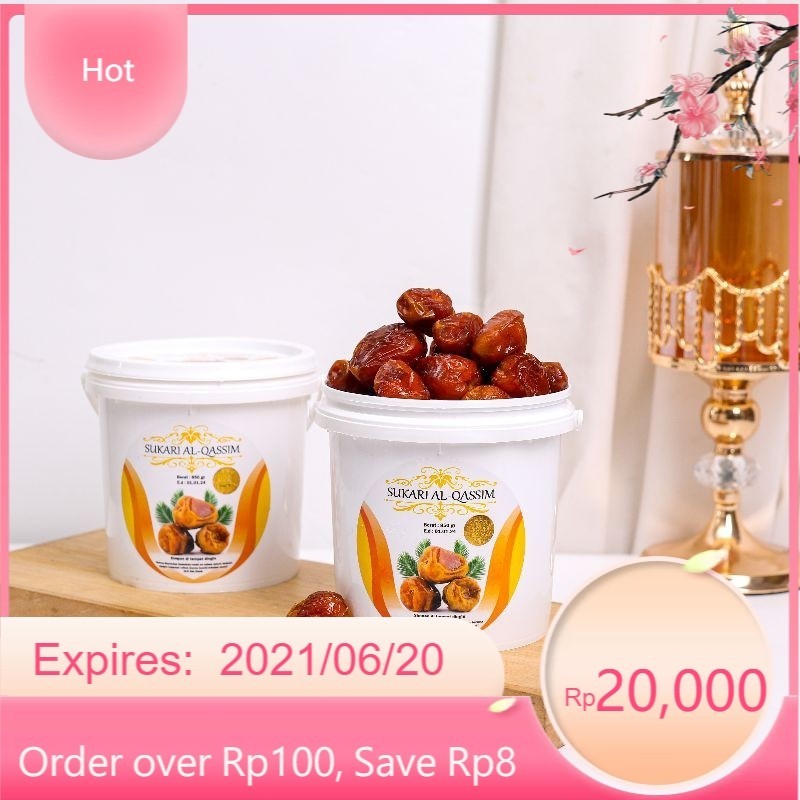 

KURMA SUKARI 850 gr PREMIUM GRADE A asli