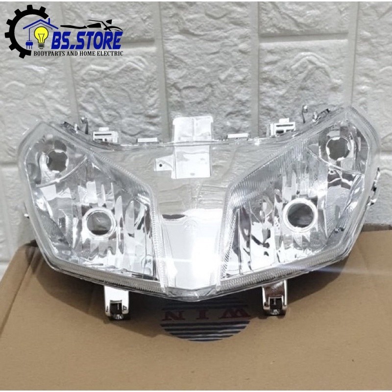 Lampu Depan Vario Techno 110 Karbu 2009 2010 2011 | reflektor headlamp WIN | head lamp light headlig