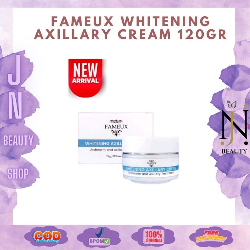 FAMEUX AXILLARY CREAM KRIM PENCERAH KETIAK 15GR