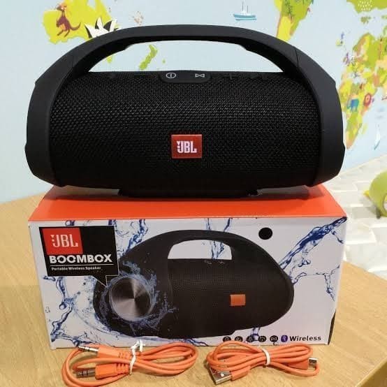 JBL SPEAKER  BOOMBOX BOX SPEAKER BOMBOX MINI SPEAKER  BLUETOOTH WIRELESS JBL Boombox - Speaker Bluet