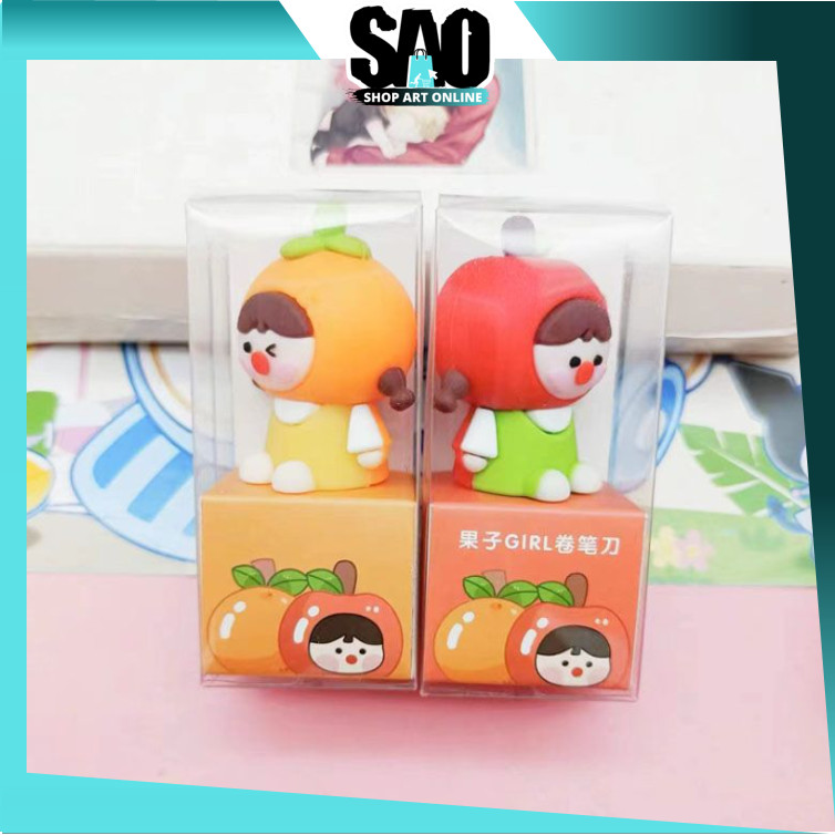 

SAO - S6313 Rautan Pensil Karakter Lucu / Sharpener 3D