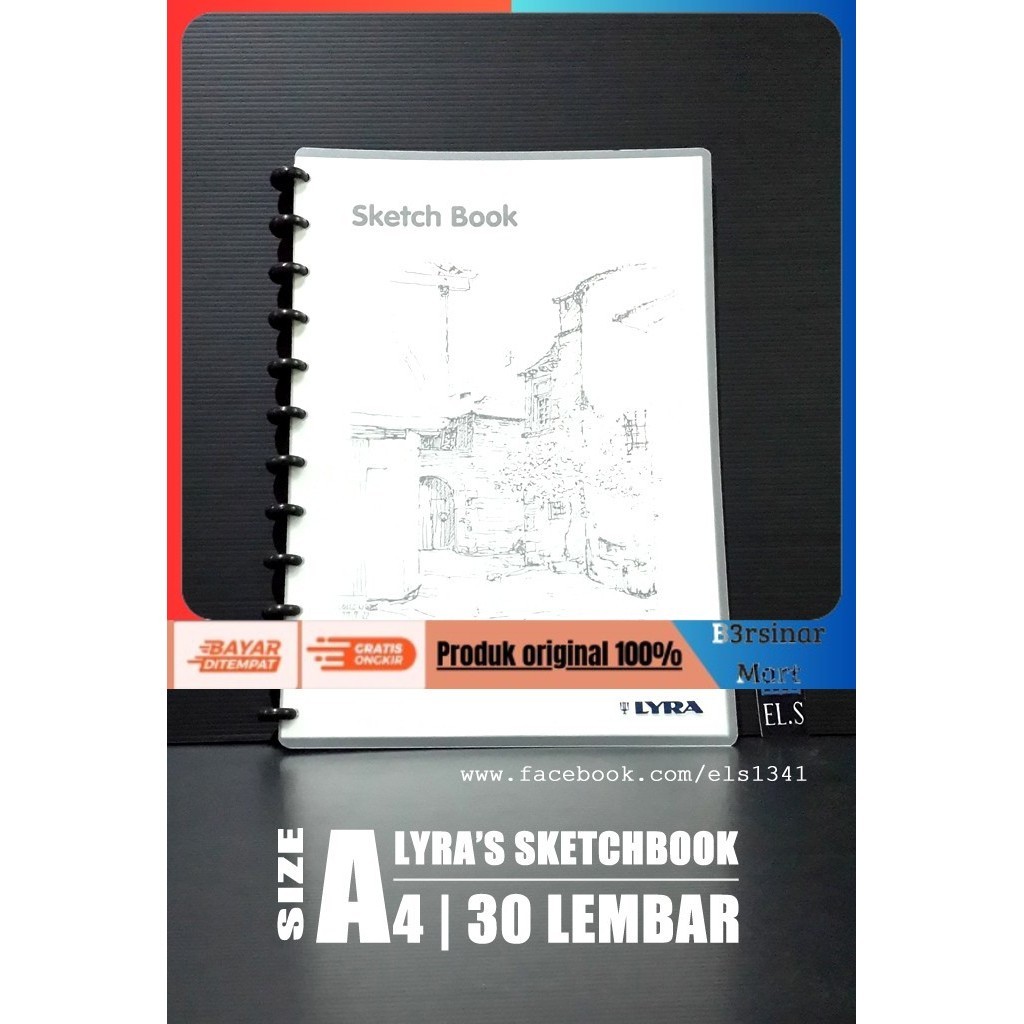 

[KUALITAS TERBAIK] Lyra Sketch Book A4