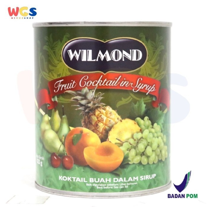 

Wilmond Africa Fruit Cocktail in Syrup 825 gr - Buah Kaleng