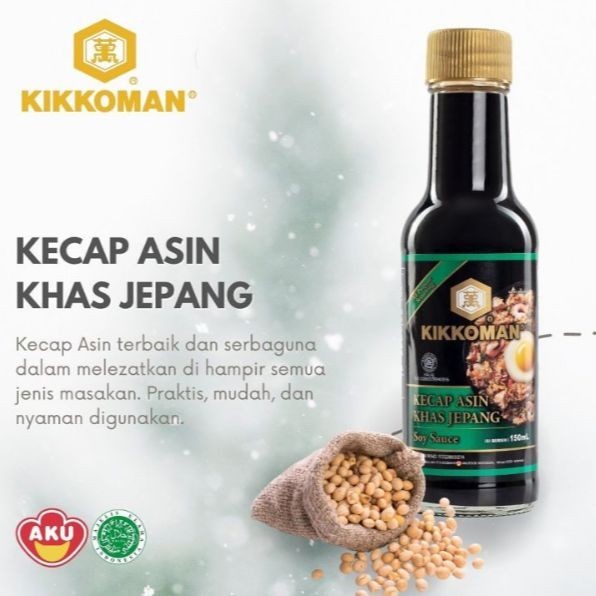 

KIKKOMAN KECAP ASIN JEPANG 150 ml