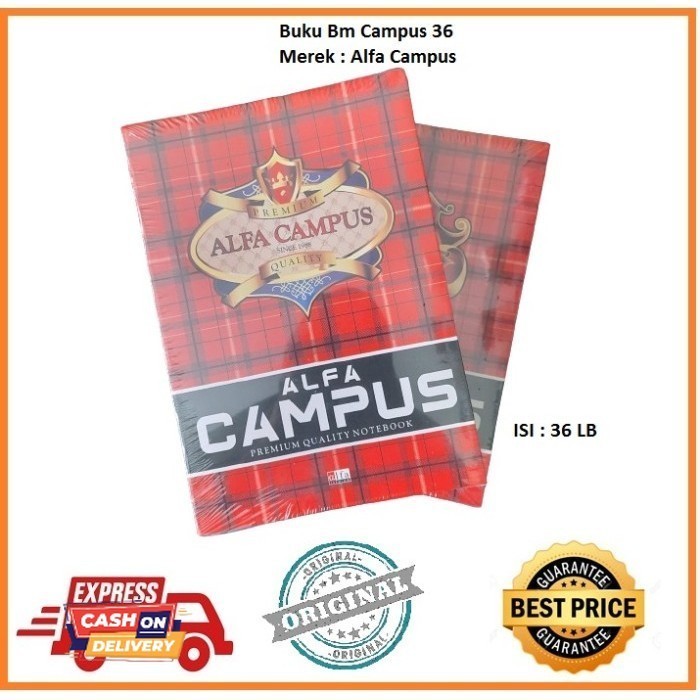 

✨LARIS✨ -BUKU TULIS BM CAMPUS BOXY 36