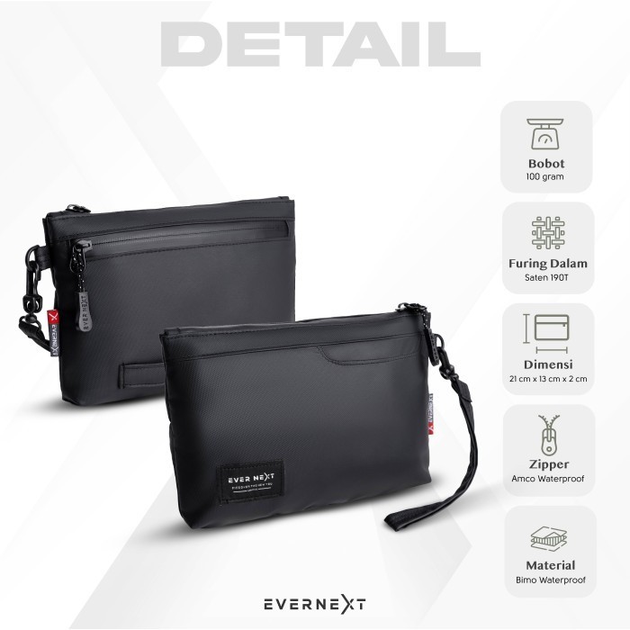 

Sale- Wadah Pensil Tempat Penyimpanan Pencil Case Organizer Unik Simpel - Hitam