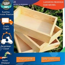 kotak hantaran seserahan tray kayu rustic / WOODEN BOX