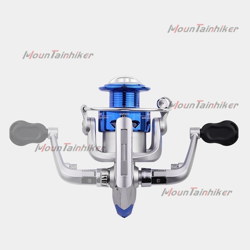 Alat Gulungan Pancing Qs1000-6000 Fishing Spinning Reel 5.2:1/ Reel Pancing Reel Pancing Fish Bahan