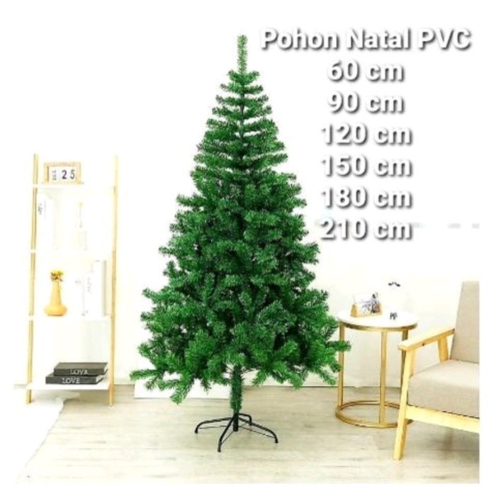 Pohon Natal Cemara Artificial /Pohon Natal 2 Meter /Hiasan Pohon Natal - PCV 150 CM