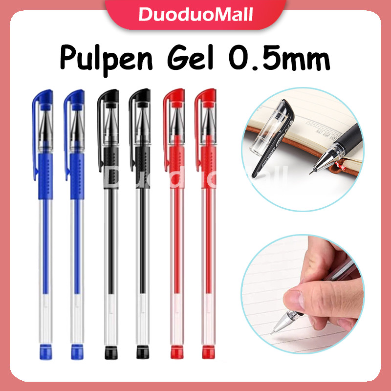 

Pulpen Gel 0.5mm/Bolpen Standard Pena Pen/Pena Cair/Pena Pen Alat Tulis