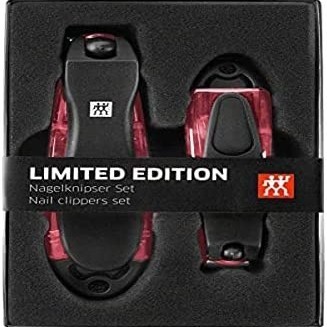 Brunn Zwilling Nail Clippers Gift Set 2 Pieces - Red