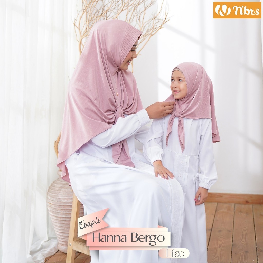 Bergo Premium/Hanna Bergo Dewasa by Nibras/R&N/Bergo Syarii
