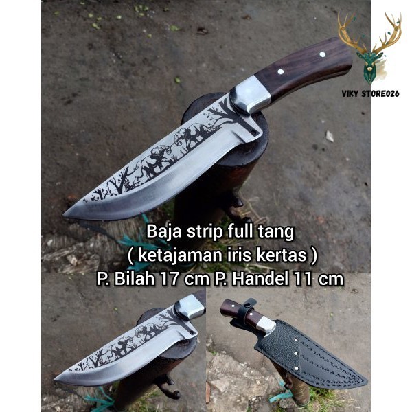 pisau bushcraft survival 027