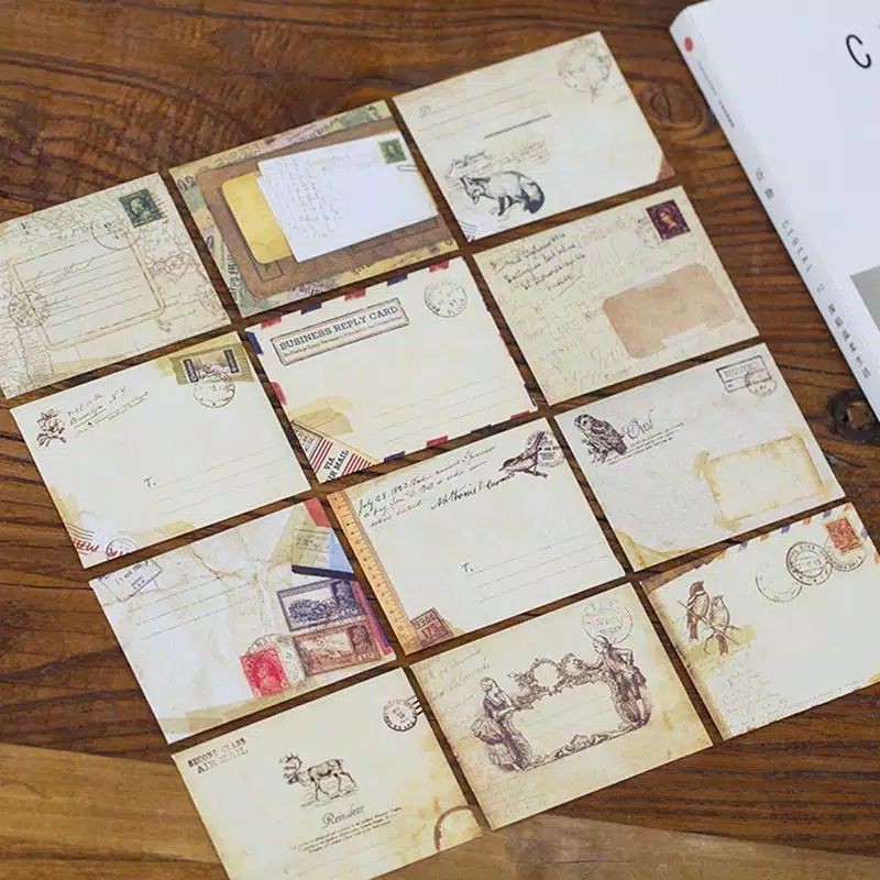 

[ , ] Amplop Vintage Mini Gaya Retro Aesthetic