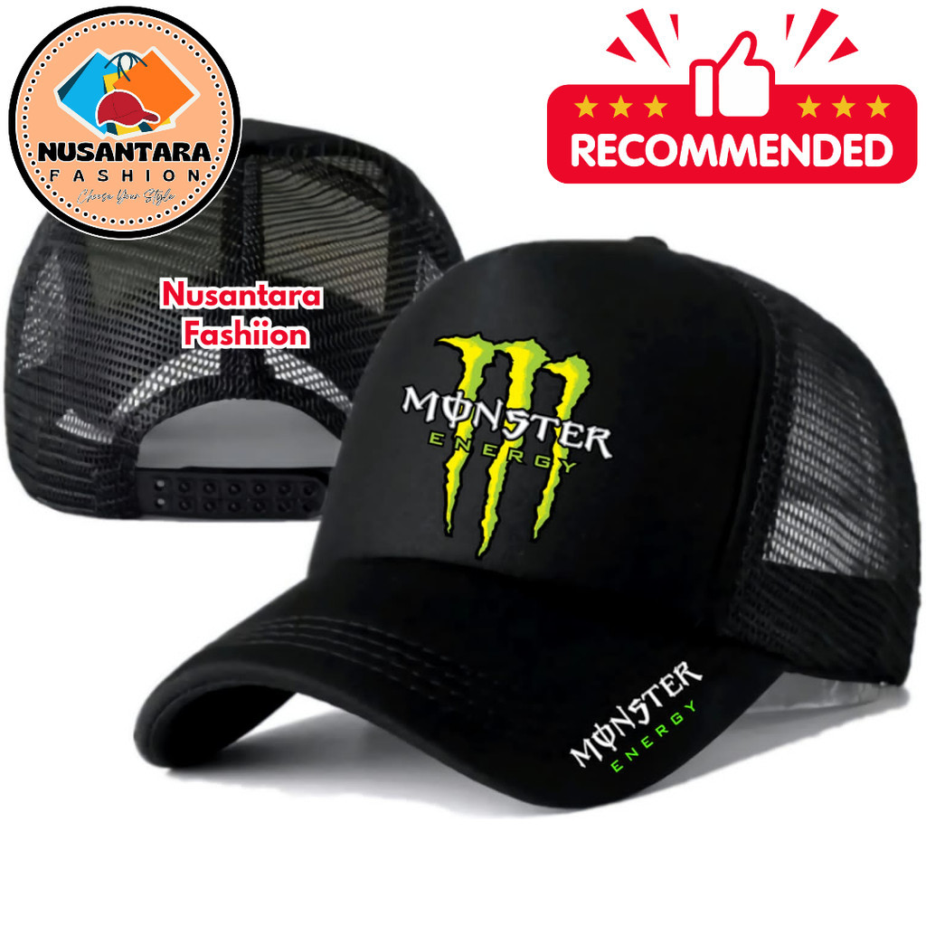 Nusantara Fashiion Topi Trucker SPONSOR MOTO GP - Topi Distro SPONSOR MOTO GP Logo - Topi SPONSOR MO