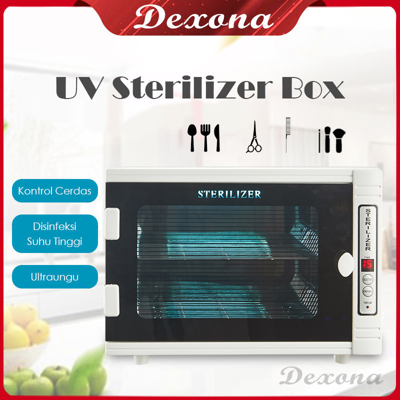 PROMO 【Jaminan Asli】UV Sterilizer Box UV Ozon Alat steril Disinfection Cabinet Salon Alat Kuku Kecan