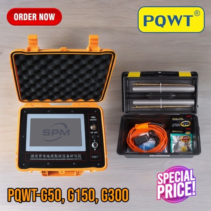 

PQWT-G Multifunction auto water leak detection for DAM levee pipelin - G300 300 METERS