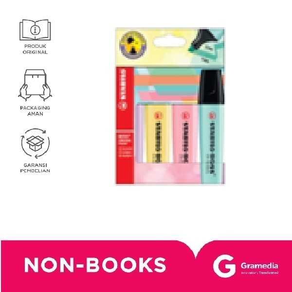 

Stabilo Boss Pstl Set4 Lh,My,Pb,Tt