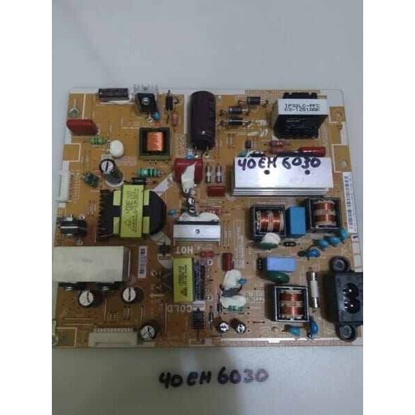 PSU REGULATOR POWER SUPPLY BOARD TV LED SAMSUNG UA 40EH6030 - UA40EH6030