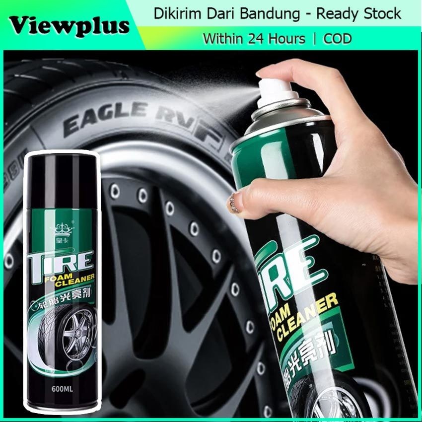 Tire Foam Cleaner Pengkilap Ban Super Kilap - Semir Ban Body Mobil Motor - Rubber Polish - Pengkilap