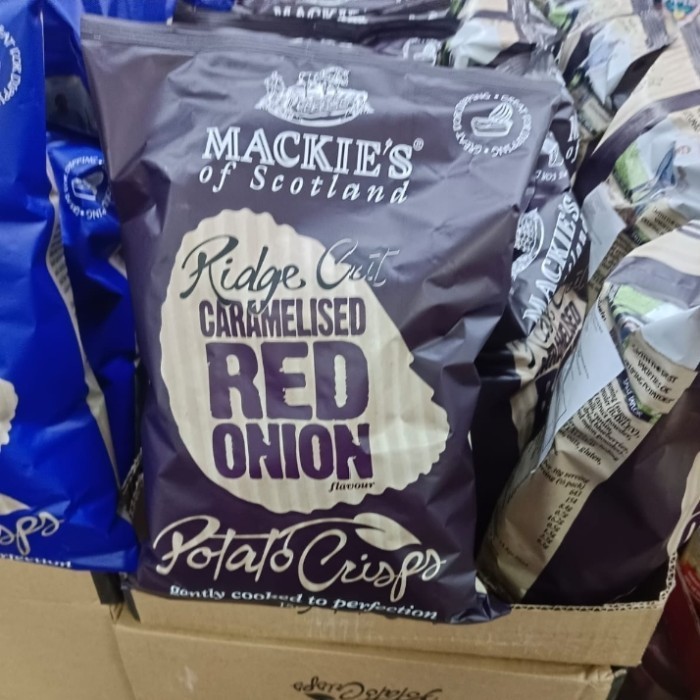 

mackies potato chips caramel red onion pack