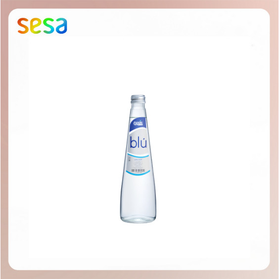 

OASIS BLU Air Minum Botol Kaca 380ml - Premium Mineral Water