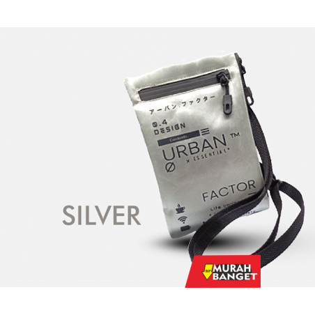 tas selempang pria kekinian NOCTURNAL WHITE |MNMXURBAN| Tas Selempang Pria Tas Handphone Sling Bag -