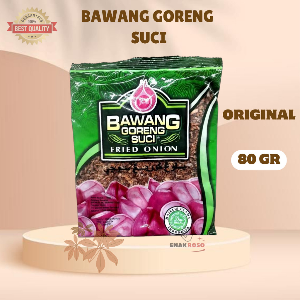 

Bawang Goreng Suci 80 gram