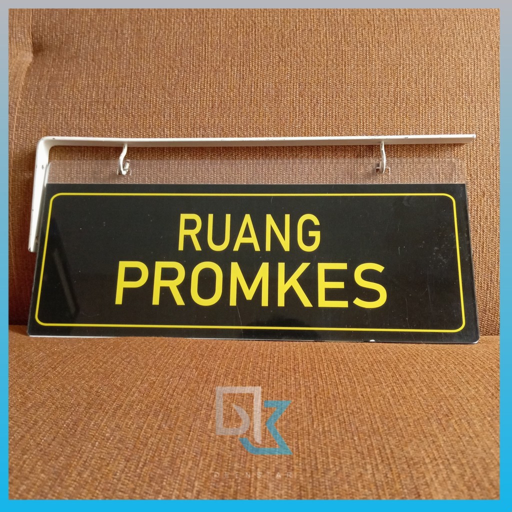 Akrilik gantung, Akrilik ruang promkes, Akrilik nama ruang, Akrilik nama ruangan
