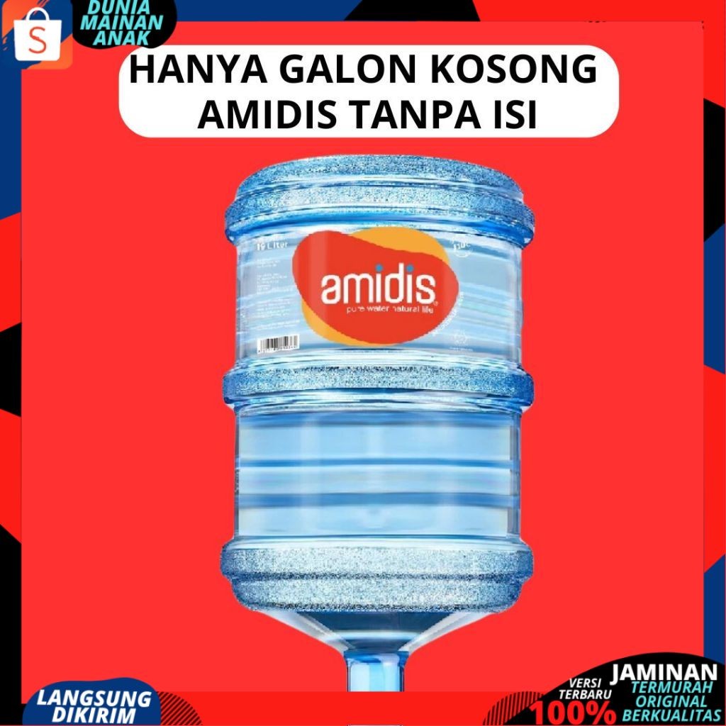 

DMA Galon Kosong AMIDIS 19 Liter Hanya Galon Tanpa Isinya Berkualitas dan Bagus