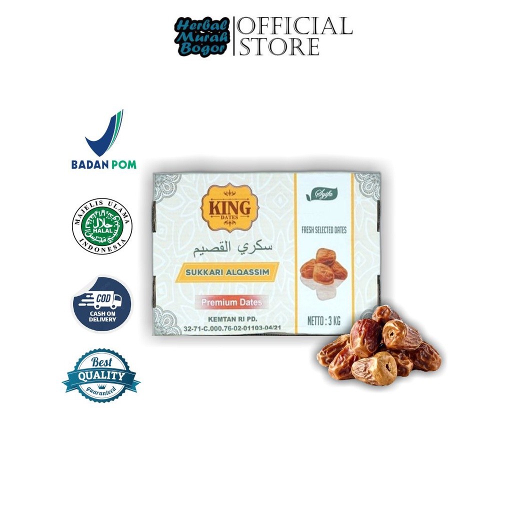 

Kurma sukari 3kg AL Qasim Premium