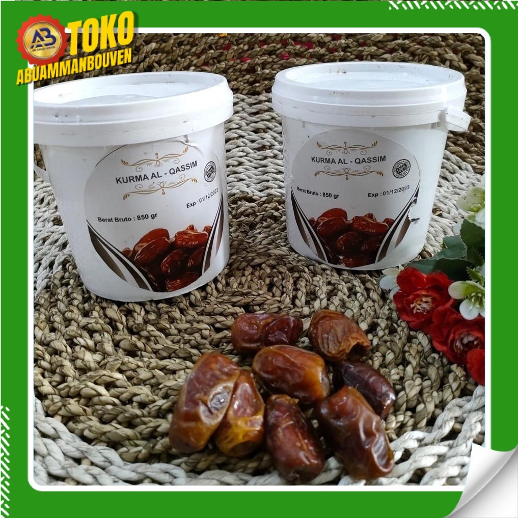 

Kurma Al Qaseem Ember 500gram 2 pcs | PAKET 2 EMBER Kurma ember 500gr dapat 2 EMBER AL - Qaseem