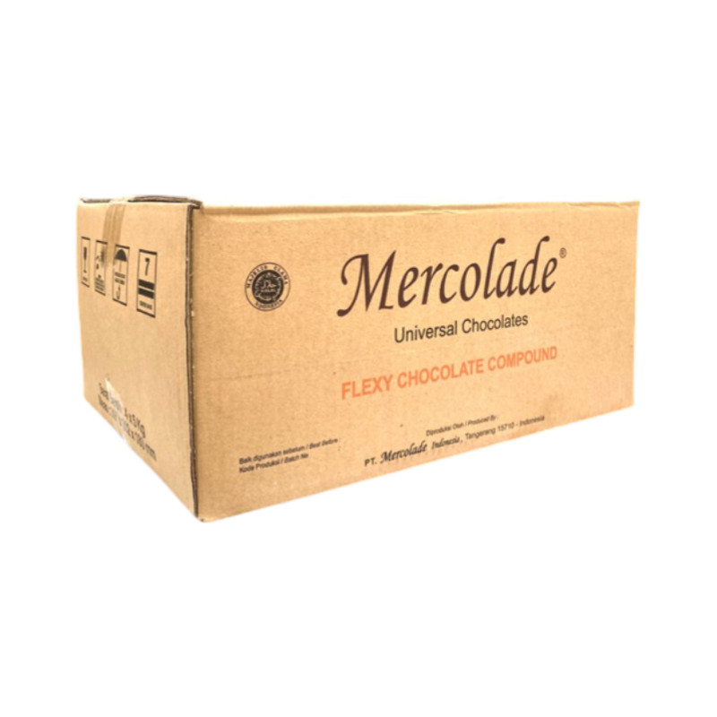 

Mercolade Flexy Dark Coklat Compound 4x5kg