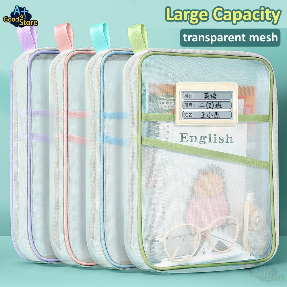 

Widen File Folders Large Capacity 3layer Student Subject Exam Test Papers File Bags Office Document Bag Stationery Storage Pouch