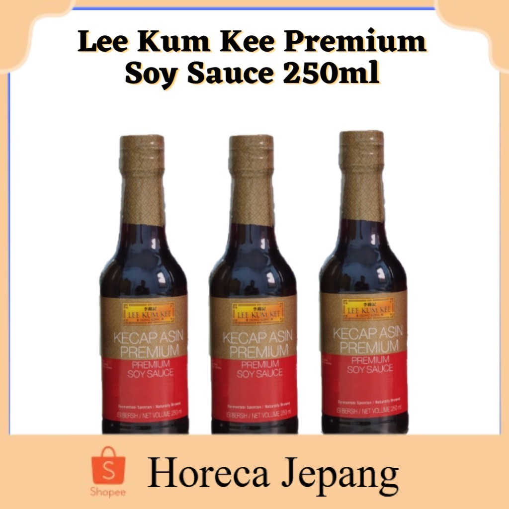 

Lee Kum Kee Premium Soy Sauce / Kecap Asin Premium 250ml/ Kecap Asin