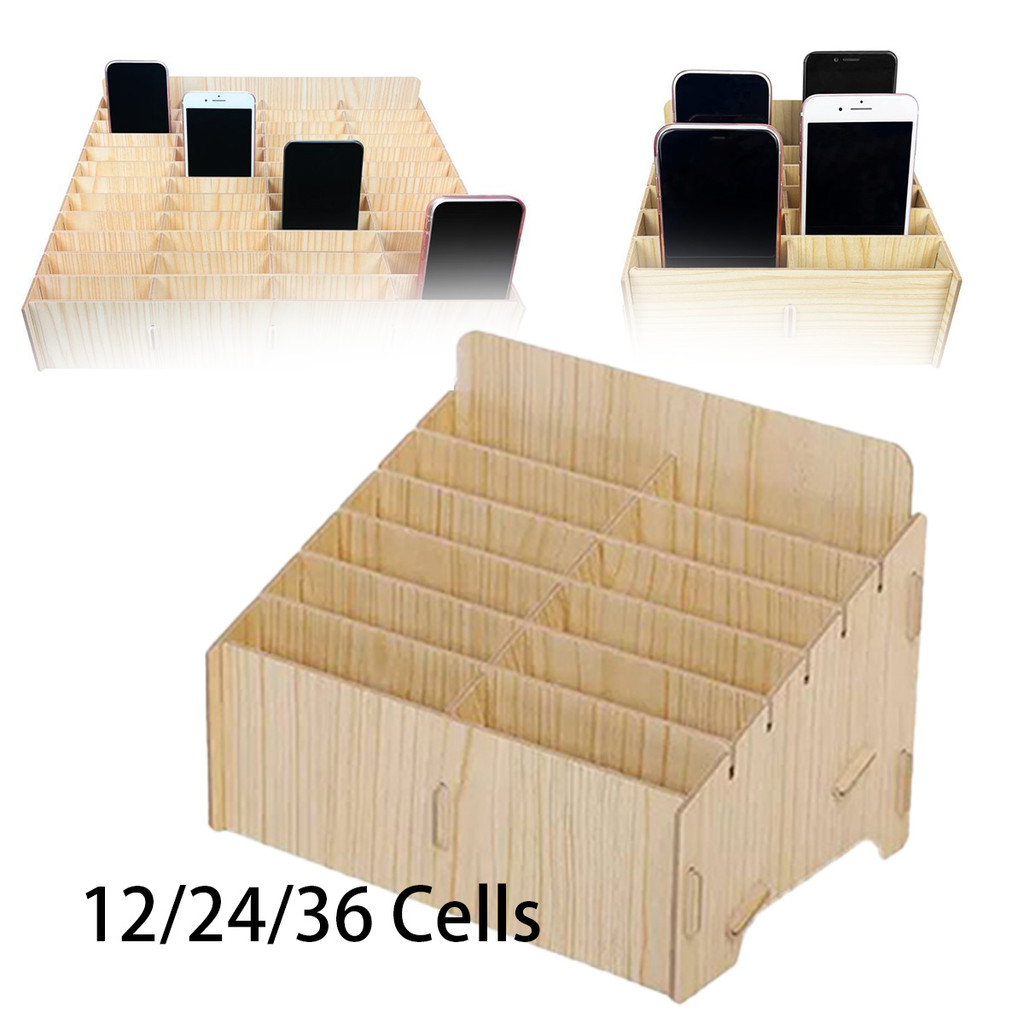 12/24/36 Slot Rak Hp Service Management Box kotak penyimpanan hp rak penyimpanan hp