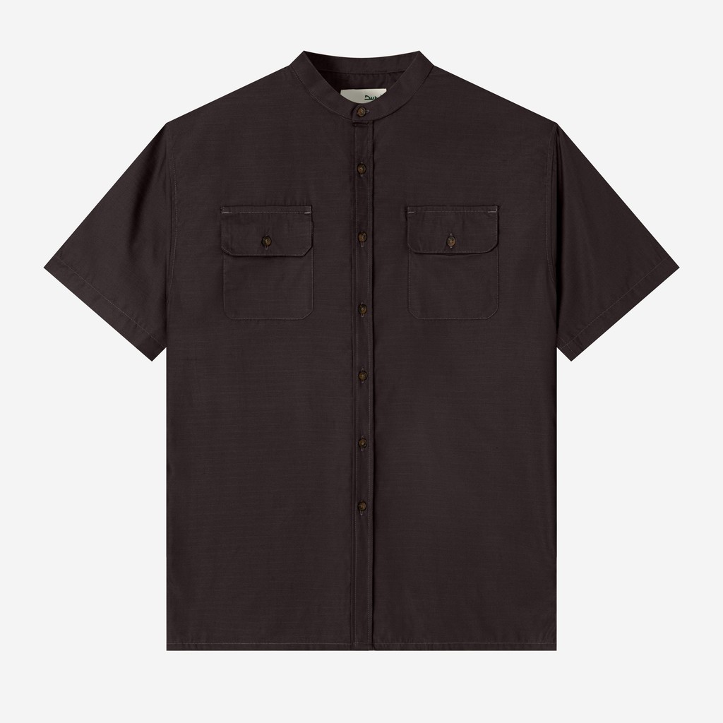 DUHA Baju Koko Lengan Pendek - Numair - Charcoal