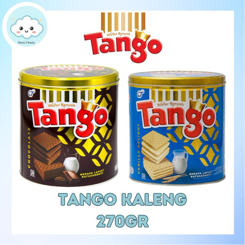 

TANGO WAFER KALENG 300 GR COKLAT & VANILA EXPIRED DATE 2025