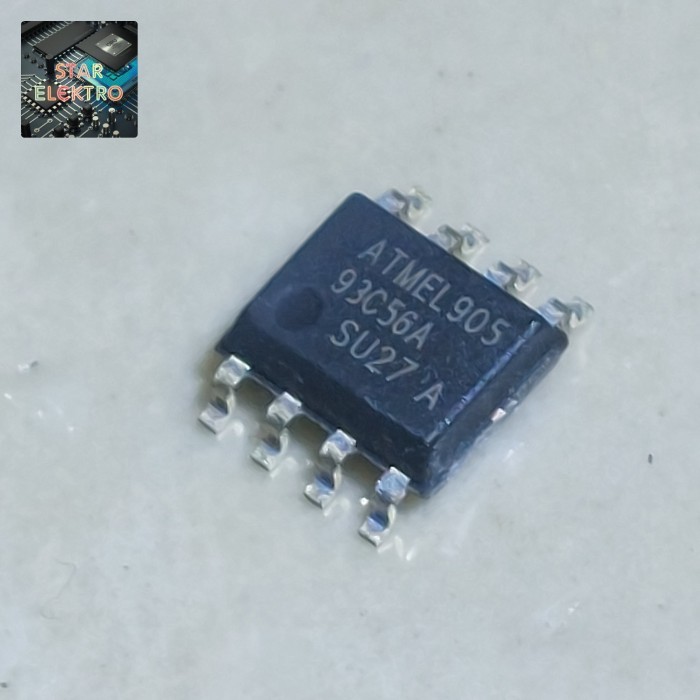 DnG27 93C56A Sop-8 SMD AT93C56A 93C56 AT93C56 Atmel MicroChip IC EEPROM Memory SPI Serial 4Kbit 2MHz