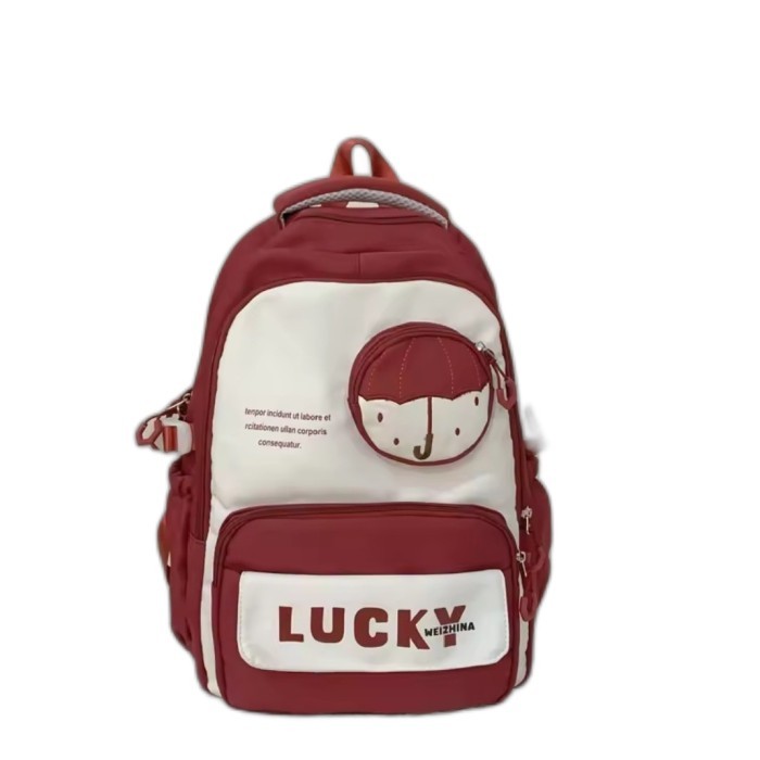 Aka gel Tas ransel anak sekolah sd laki laki perempuan motif lucky jax seuri skoola jamper jansport 