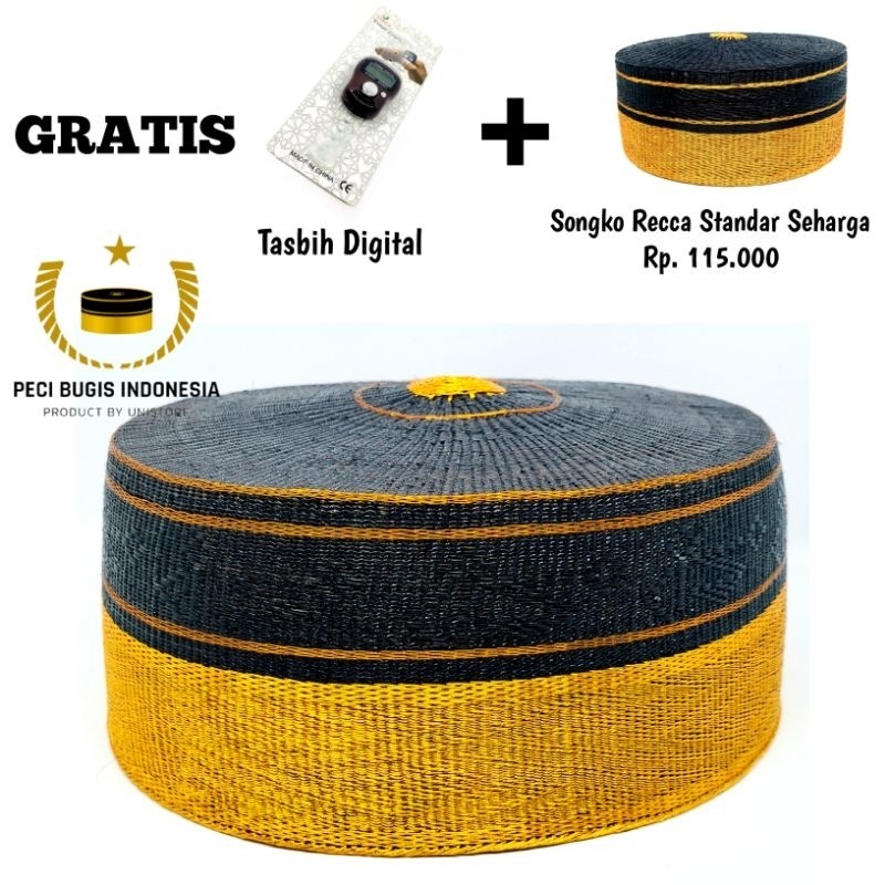 fv43dh Songkok recca tembaga / peci bugis tembaga / Kopiah / Peci Tembaga / Peci Bugis Makassar