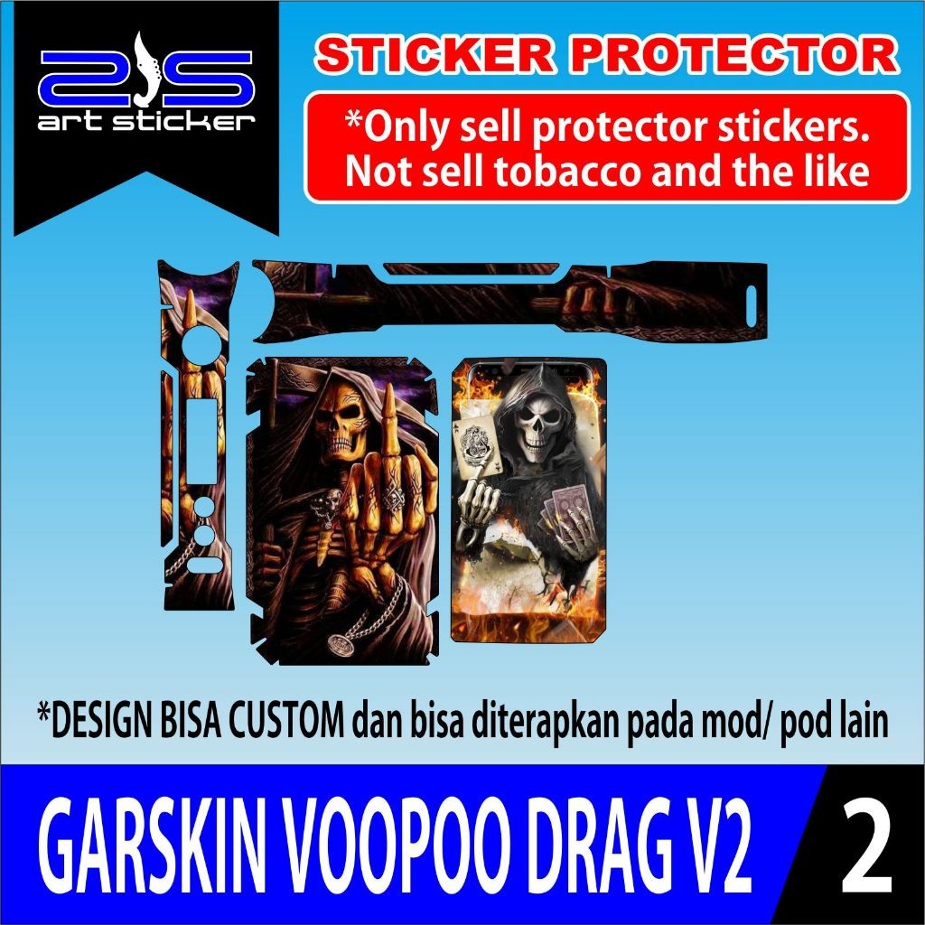 

TERMURAH PROMO SrikerDragV2 Skull UV Printing HOTT