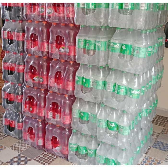 SOFT DRINK COCA COLA SPRITE FANTA 1KRAT ISI 12 BOTOL