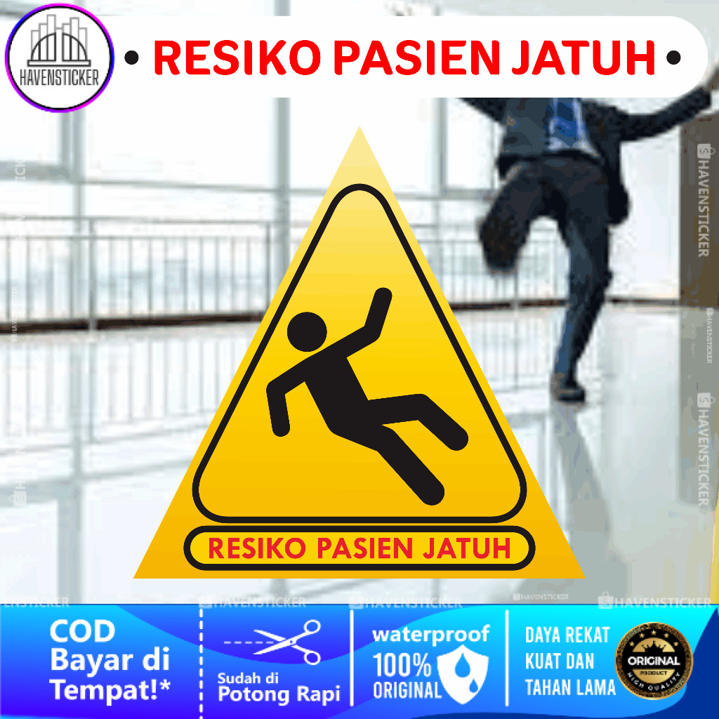 

Stiker Resiko Pasien Jatuh Laminasi Kilat