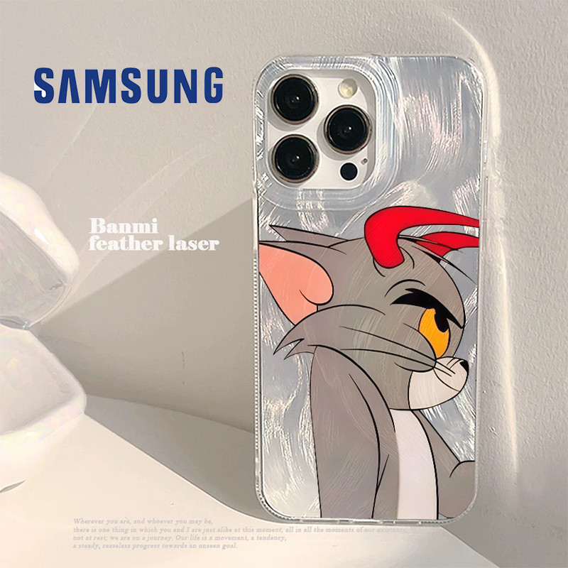 CUSTOM CASE【Tom and Jerry】Marah Tom cartoon Samsung A55 A54 A05 A05S A14 A03S A12 A22 A23 A24 A32 A5