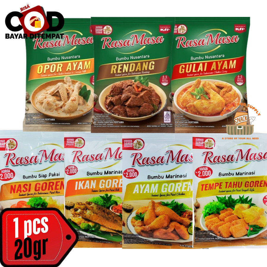 

Rasa Masa Bumbu Nusantara 40gr