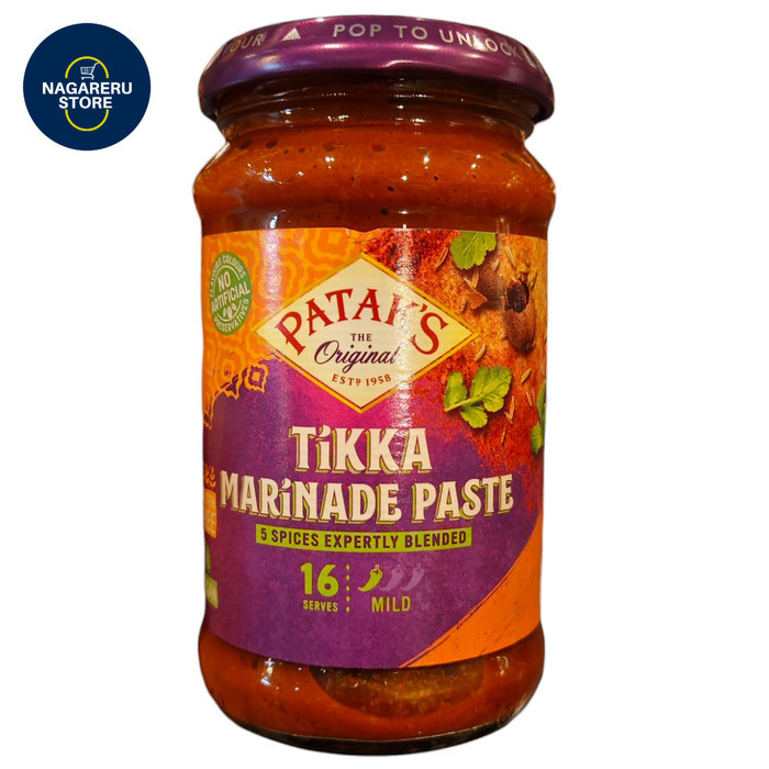 

Patak's the original tikka marinade paste 200gr