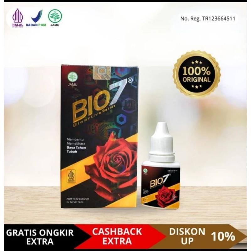 

Bio7 Jamu Tetes Obat Hipertensi Diabetes Asam Urat Kolesterol Kencing Manis Gula Darah Tinggi Jantung Stroke By Cerenity