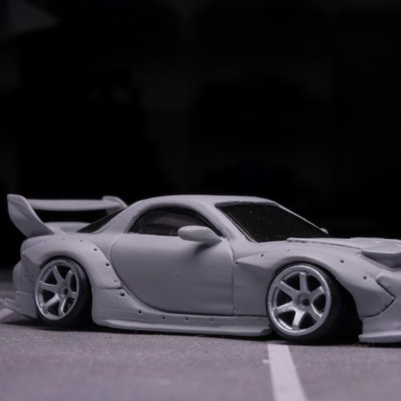 Ban Karet diecast Sakura Model TE37 SL Bronze - Silver